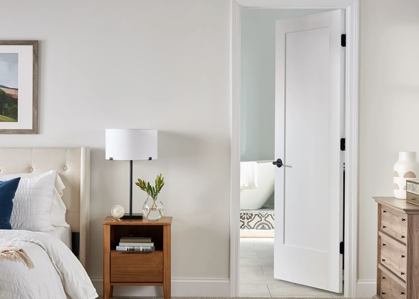 interior door